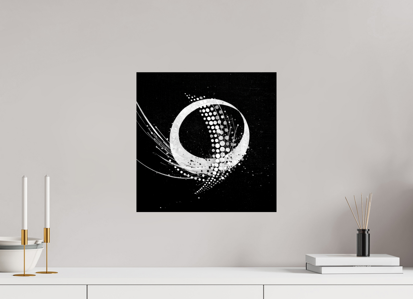 15 x 15″, Fine Art Print On Aluminum Dibond Sputnik