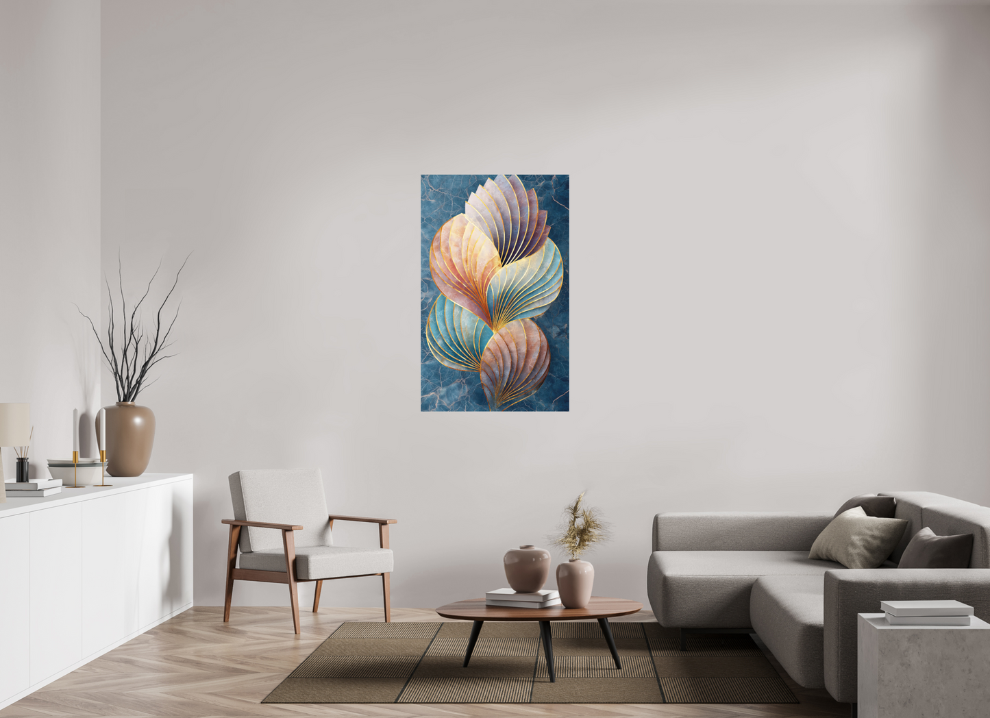 31 x 49.5″, Photo Print on Aluminum Backing Shells