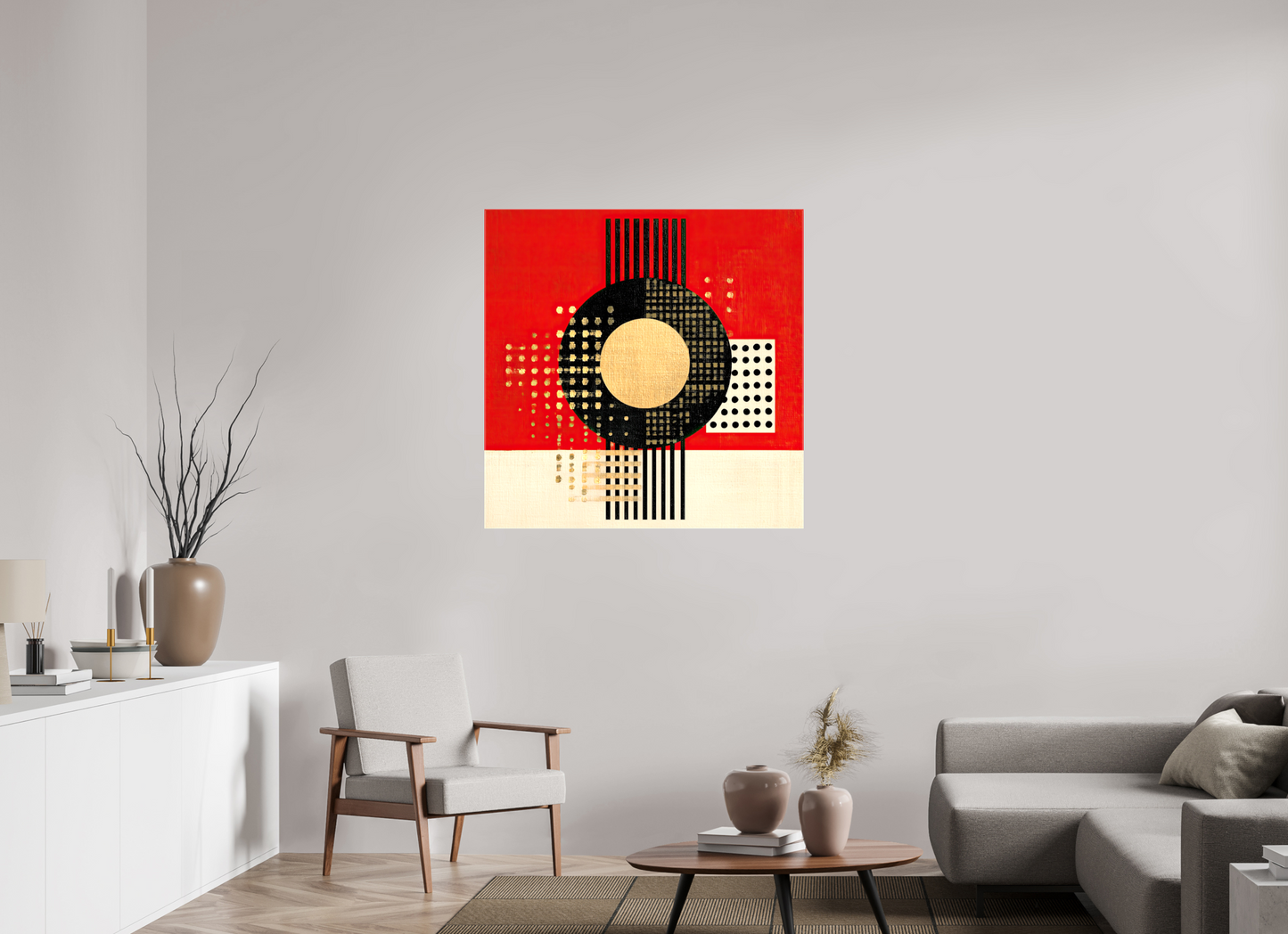 40 x 40″, Glossy Canvas Vinyl