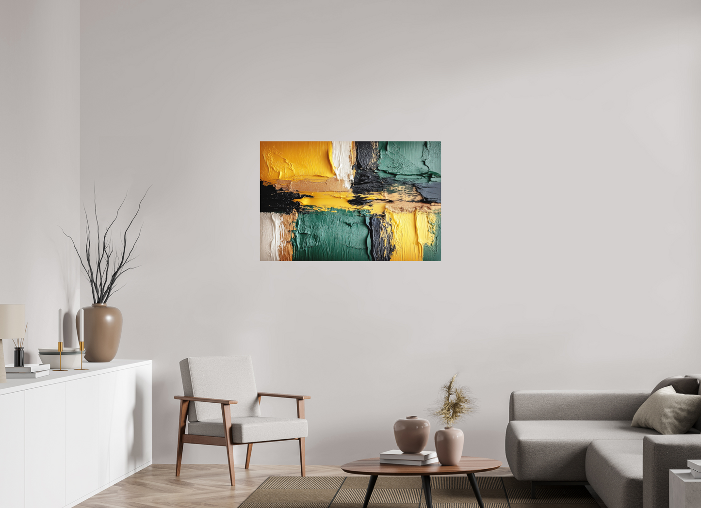 42.4 x 28″, Photo Print on Aluminum Backing Lux Camo