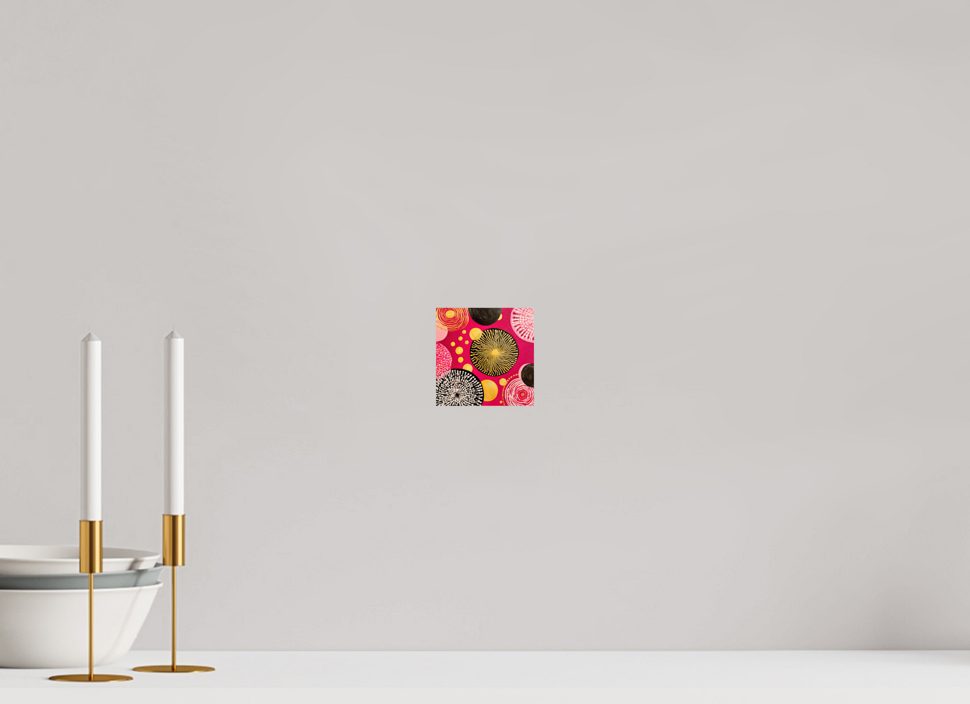 4 x 4″, Fine Art Print On Aluminum Dibond Spores