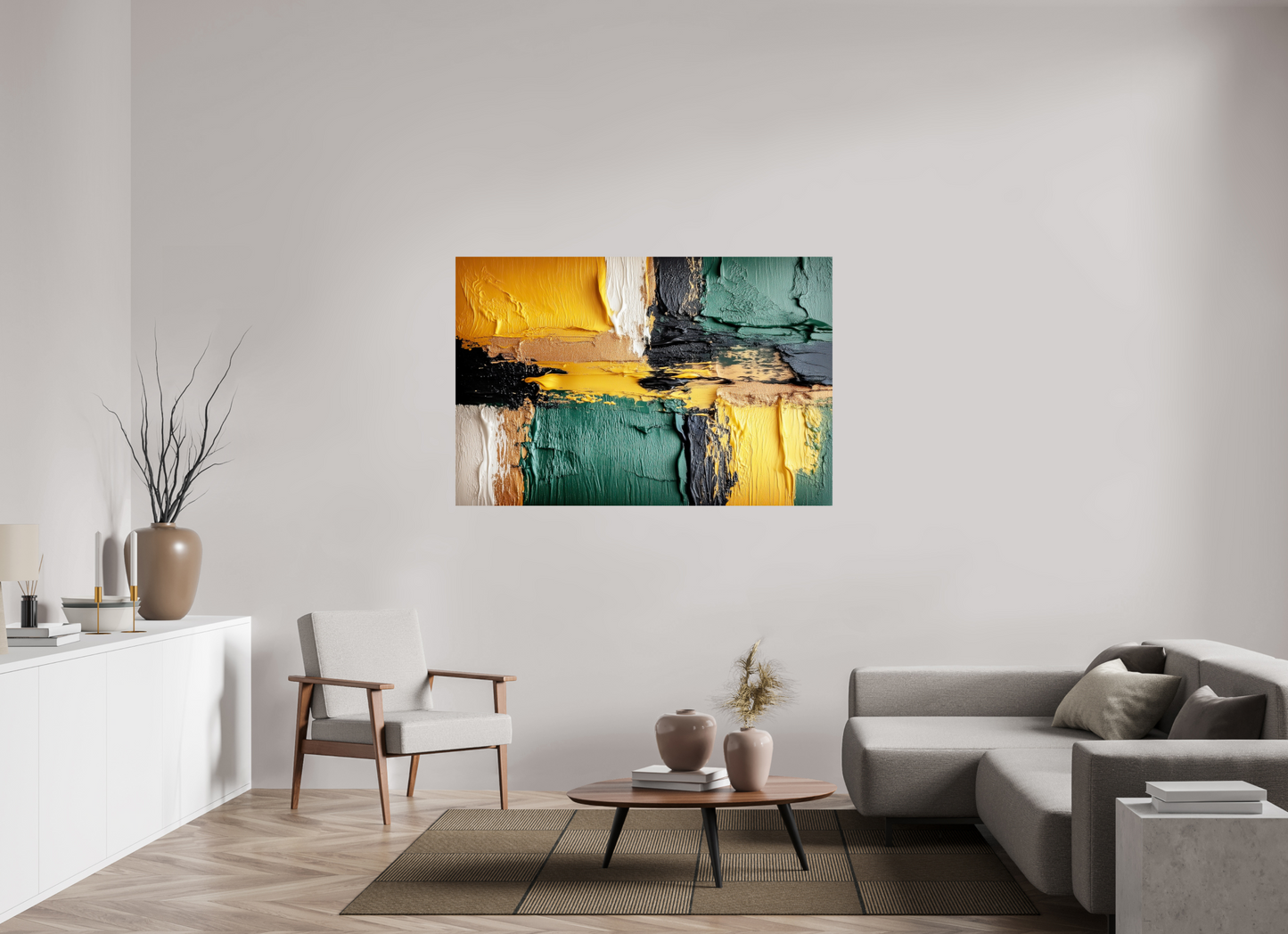 60.5 x 40″, Fine Art Print On Aluminum Dibond Lux Camo