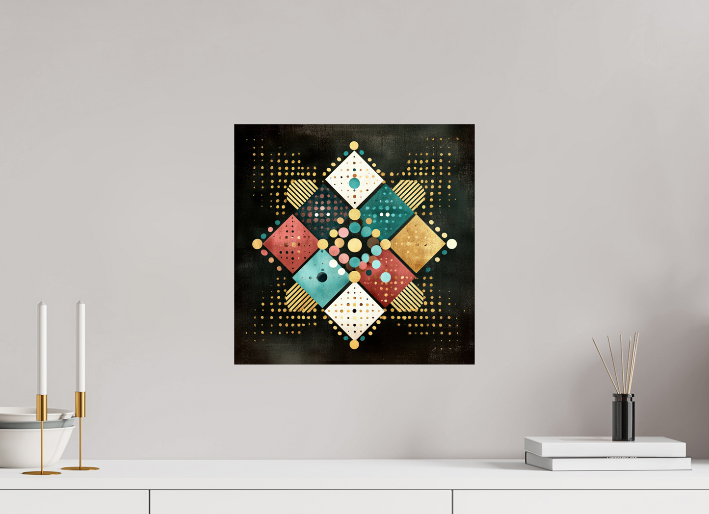 15 x 15″, Fine Art Print On Aluminum Dibond Squares