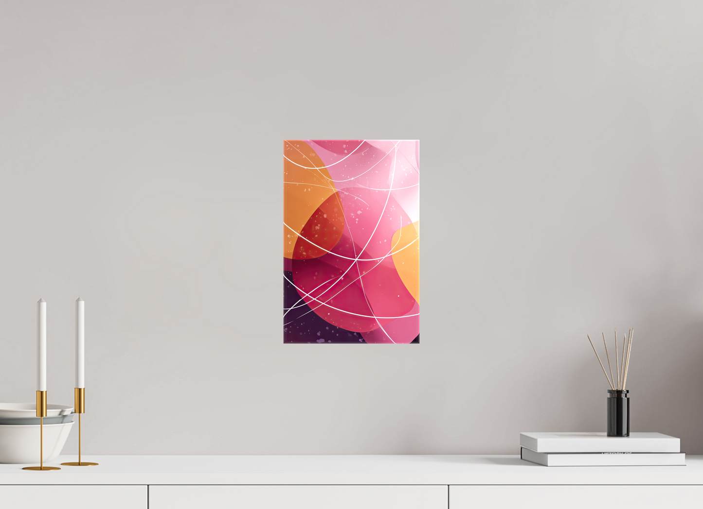 8 x 12.2″, Glossy Canvas Lava Lamp