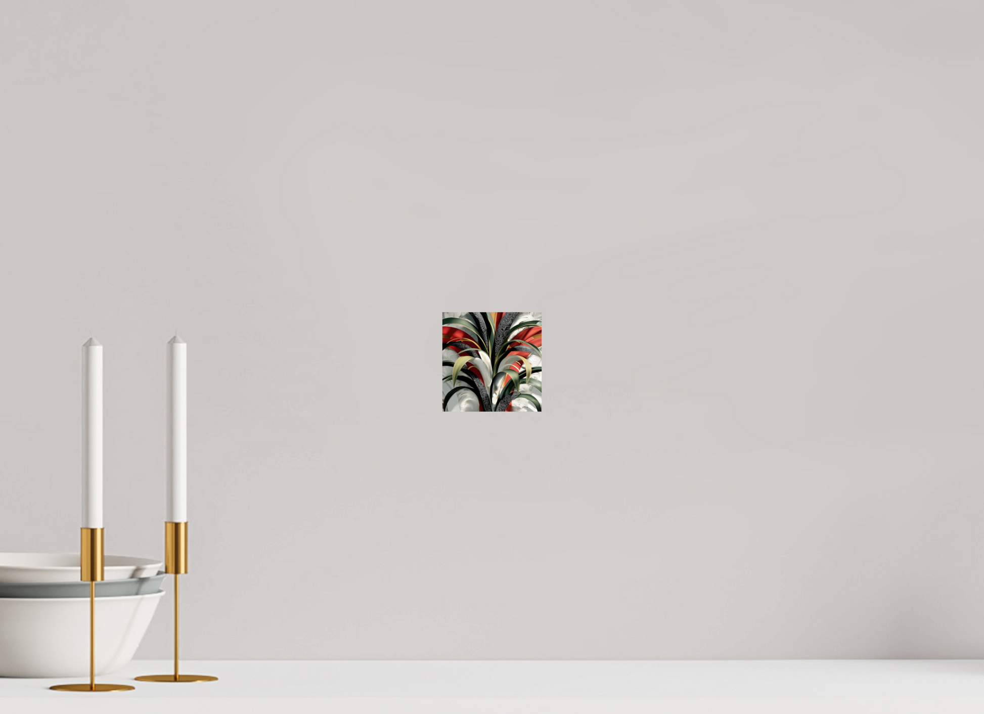 4 x 4″, Fine Art Print On Aluminum Dibond House Plant