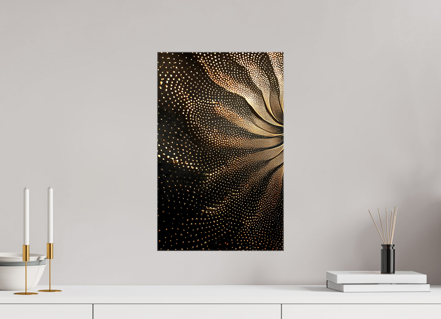 12 x 19.1″, Glossy Canvas Sunflower