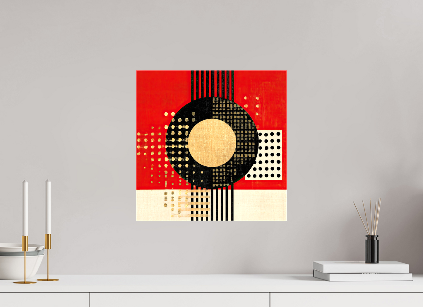 15 x 15″, Glossy Canvas Vinyl