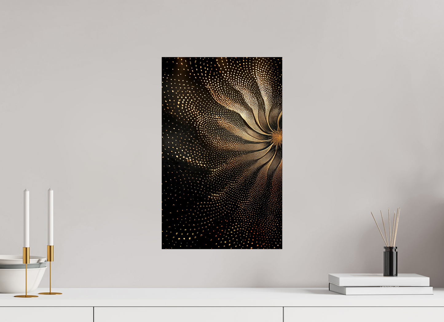 12 x 19.1″, Fine Art Print On Aluminum Dibond Sunflower