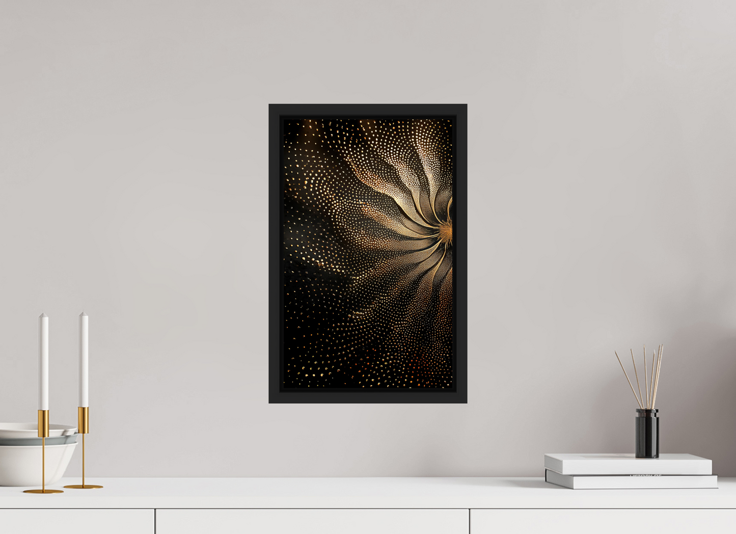 10 x 15.9″, Fine Art Print on Aluminum Dibond with Boarder Sunflower