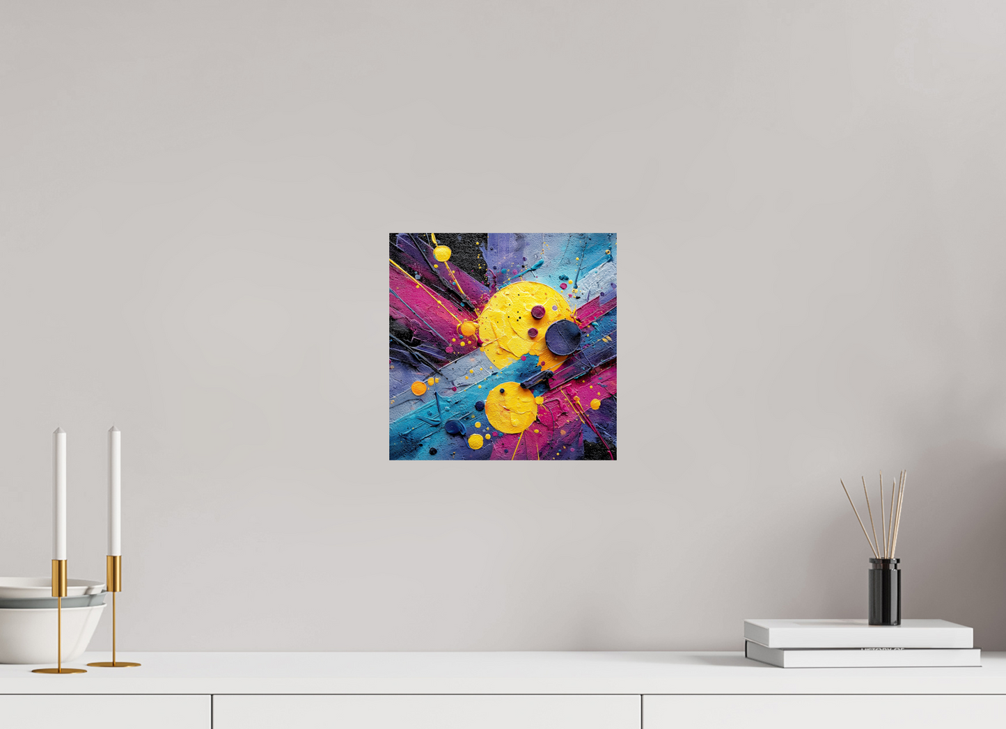 10 x 10″, Fine Art Print On Aluminum Dibond Color Blast