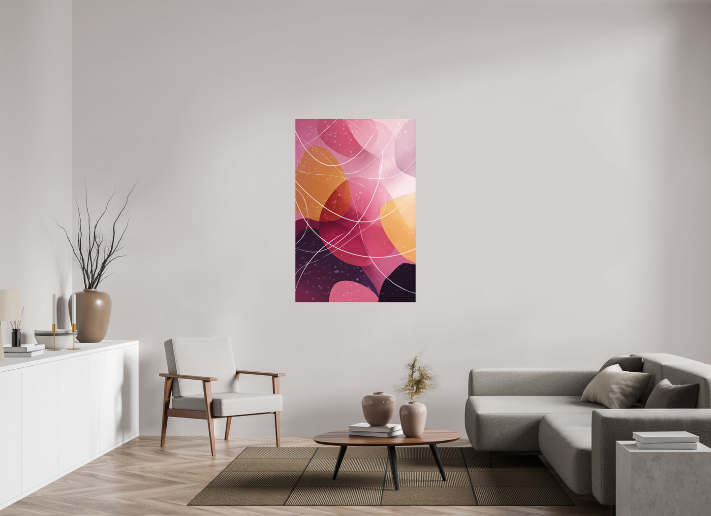 35 x 53.3″, Photo Print on Aluminum Backing Lava Lamp