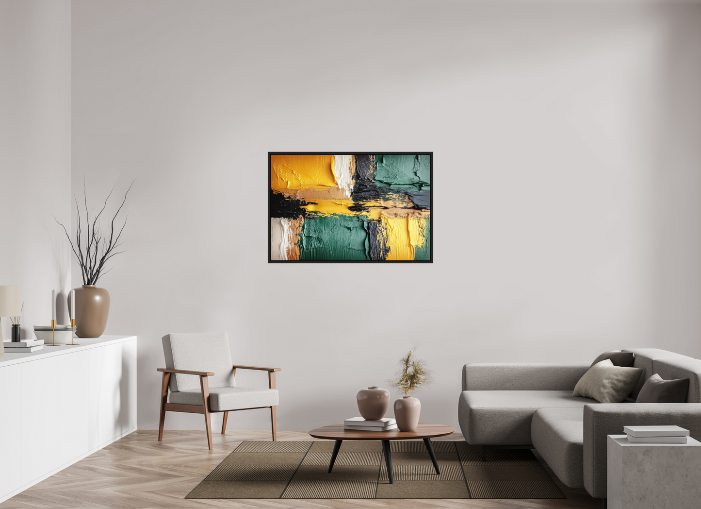 46.9 x 31″, Photo Print on Aluminum Backing with boarder Lux Camo