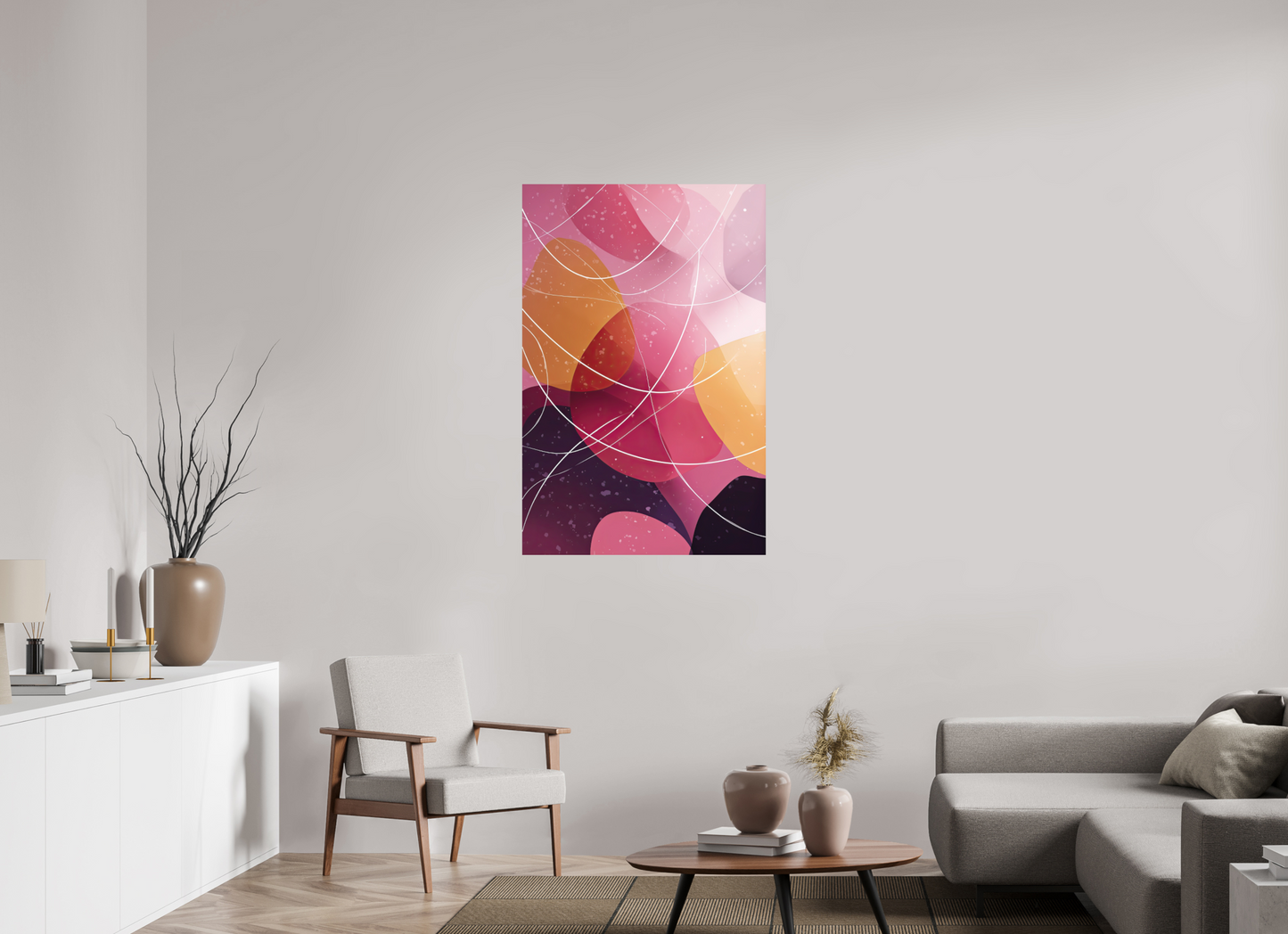 31 x 47.2″, Photo Print on Aluminum Backing Lava Lamp