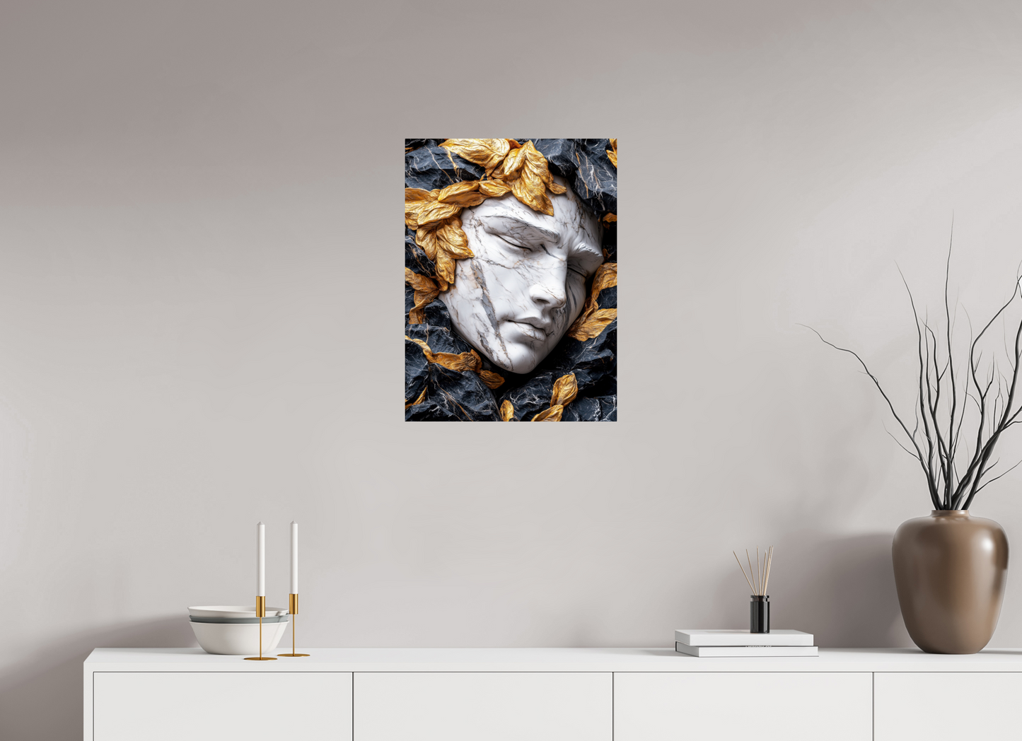 18 x 24″, Fine Art Print On Aluminum Dibond Marble Face