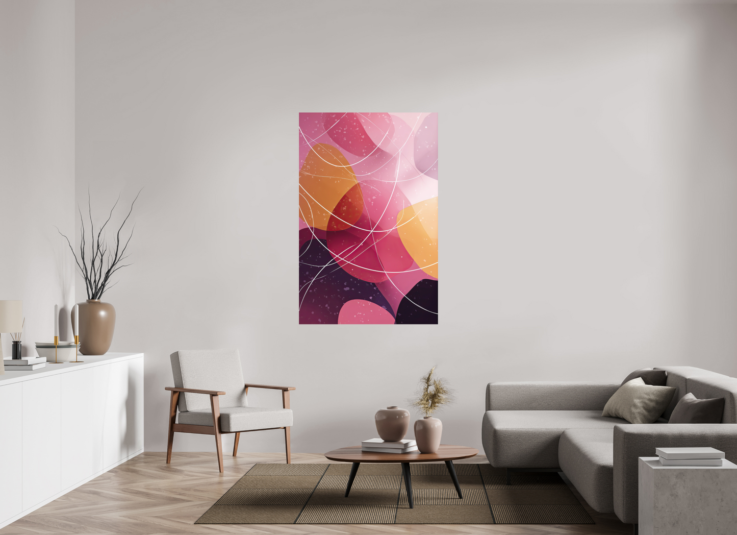 39 x 59.4″, Photo Print on Aluminum Backing Lava Lamp