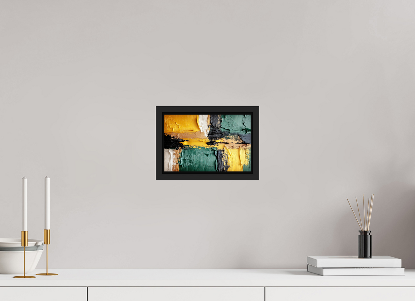 9.1 x 6″, Fine Art Print on Aluminum Dibond with Boarder Lux Camo