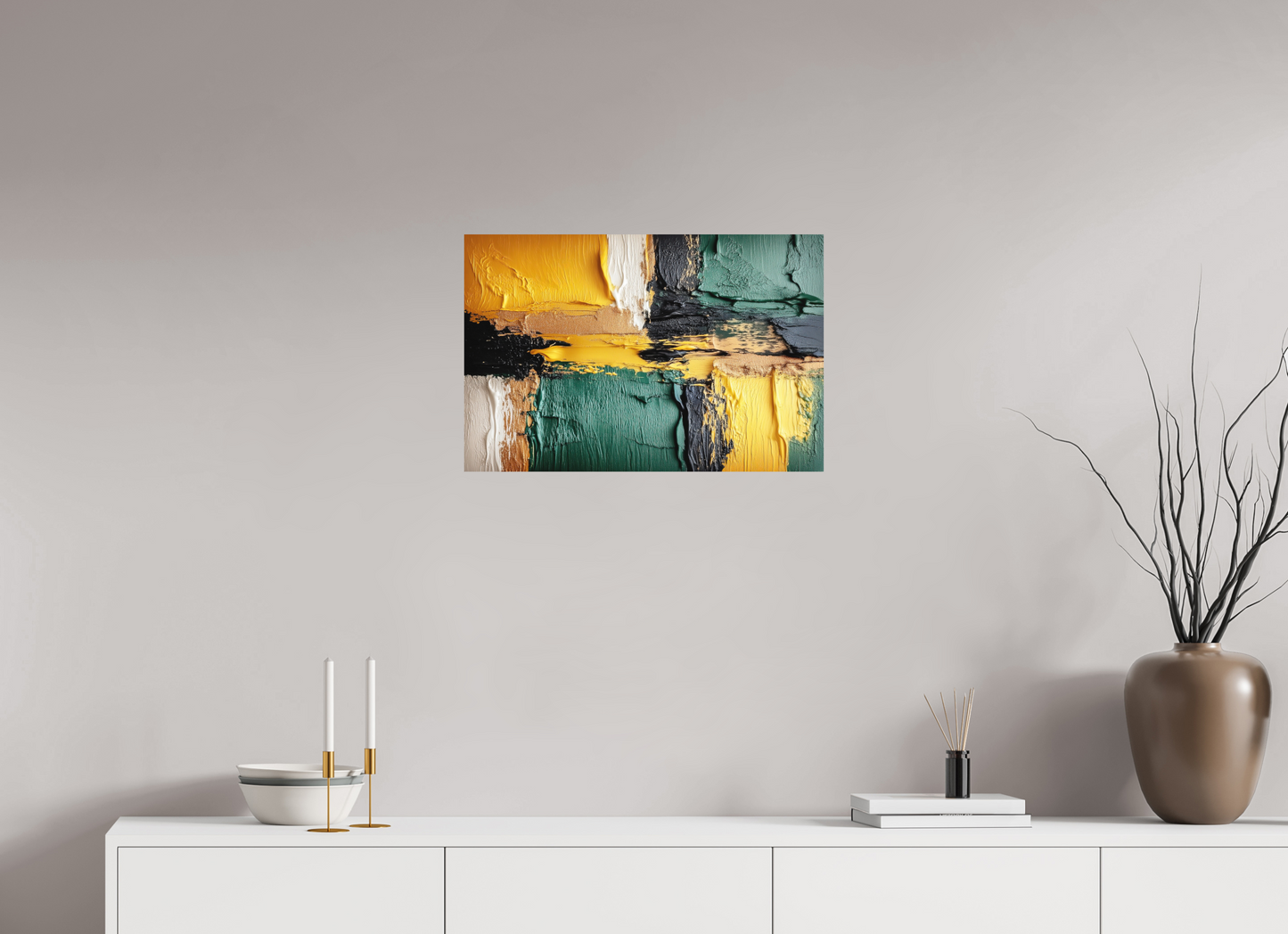 24.2 x 16″, Photo Print on Aluminum Backing Lux Camo
