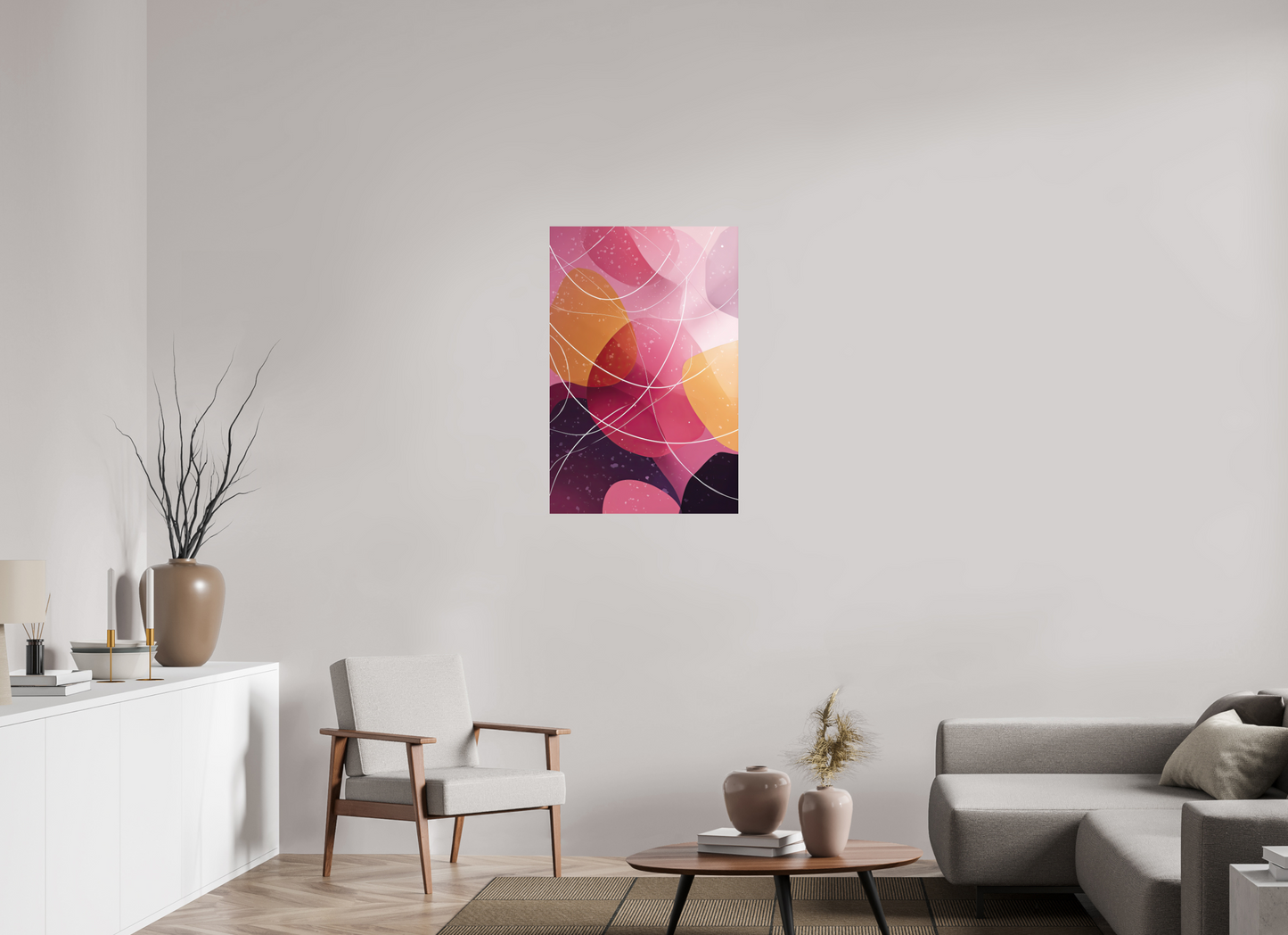 24 x 36.5″, Photo Print on Aluminum Backing Lava Lamp