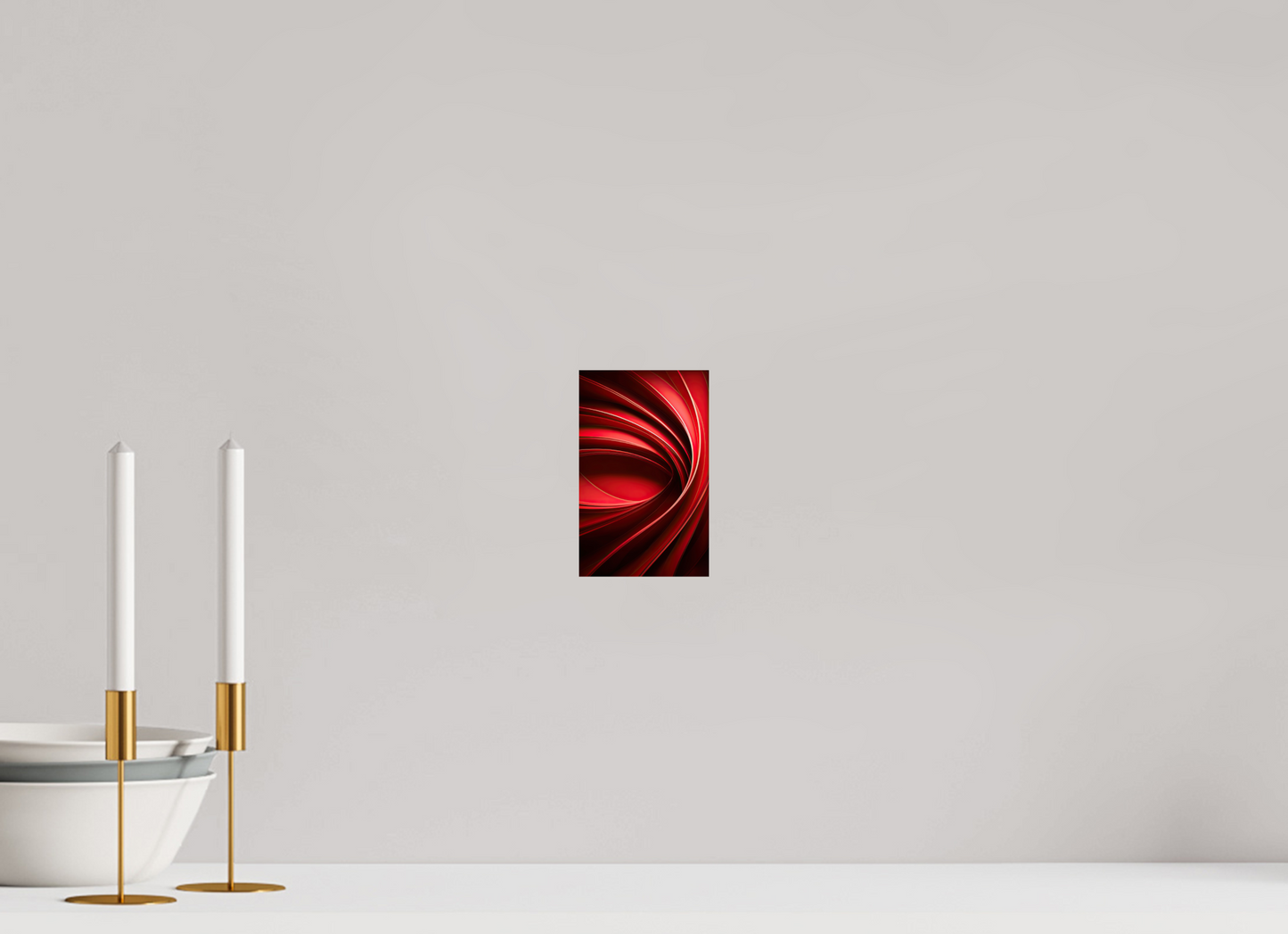 4 x 6.4″, Fine Art Print On Aluminum Dibond Red Eye