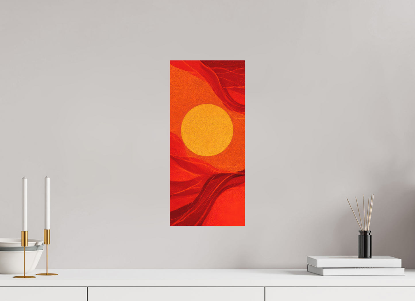 8 x 17.6″, Photo Print on Aluminum Backing Abstract Desert Eye