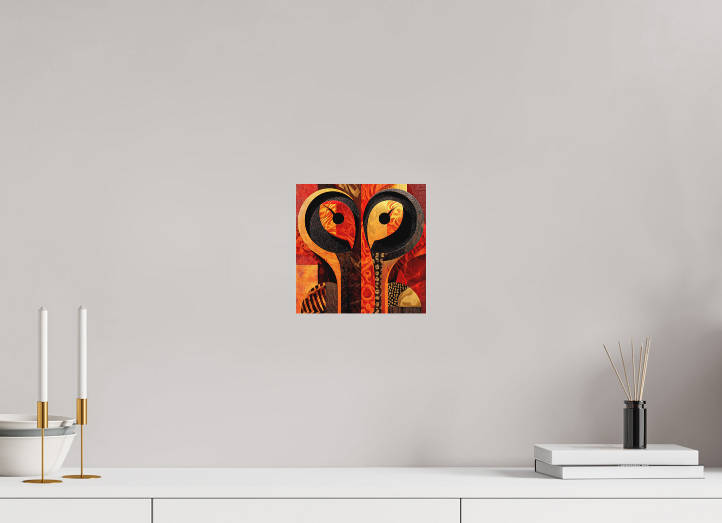 8 x 8″, Photo Print on Aluminum Backing Abstract Cutout 3