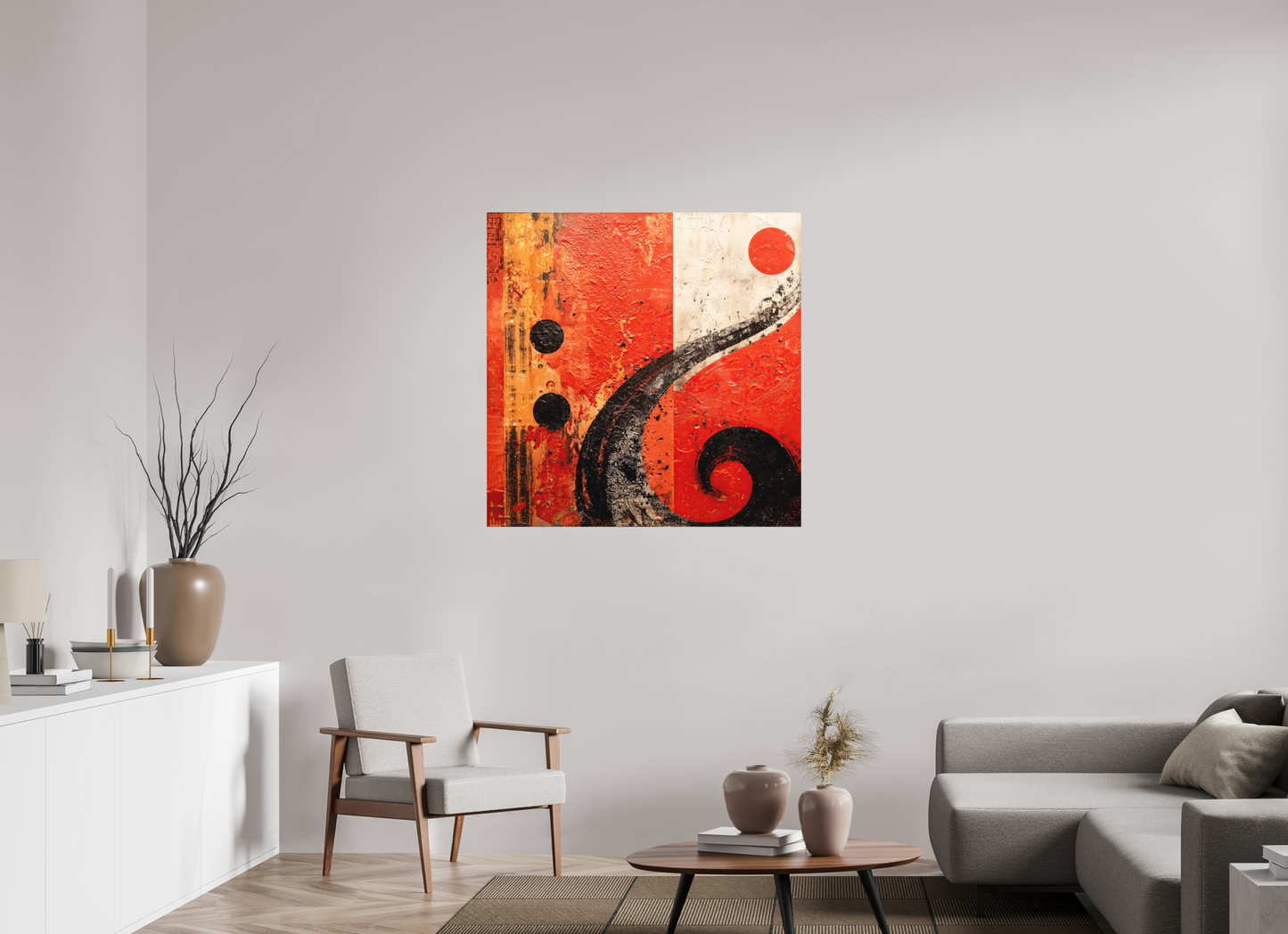 40 x 40″, Photo Print on Aluminum Backing Abstract Musical Note