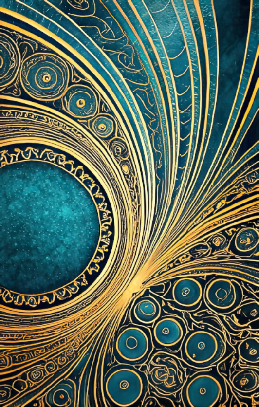 Main image Art Deco Teal 2