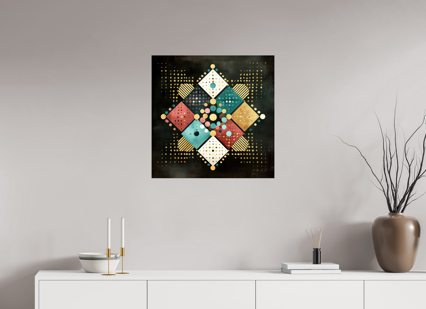 25 x 25″, Fine Art Print On Aluminum Dibond Squares