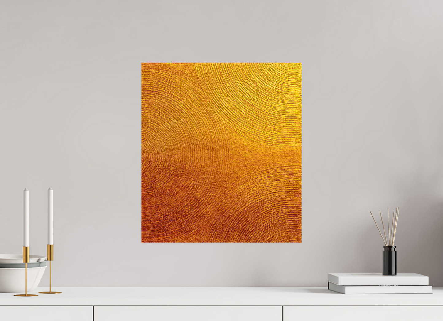 16 x 18″, Photo Print on Aluminum Backing Desert Circles