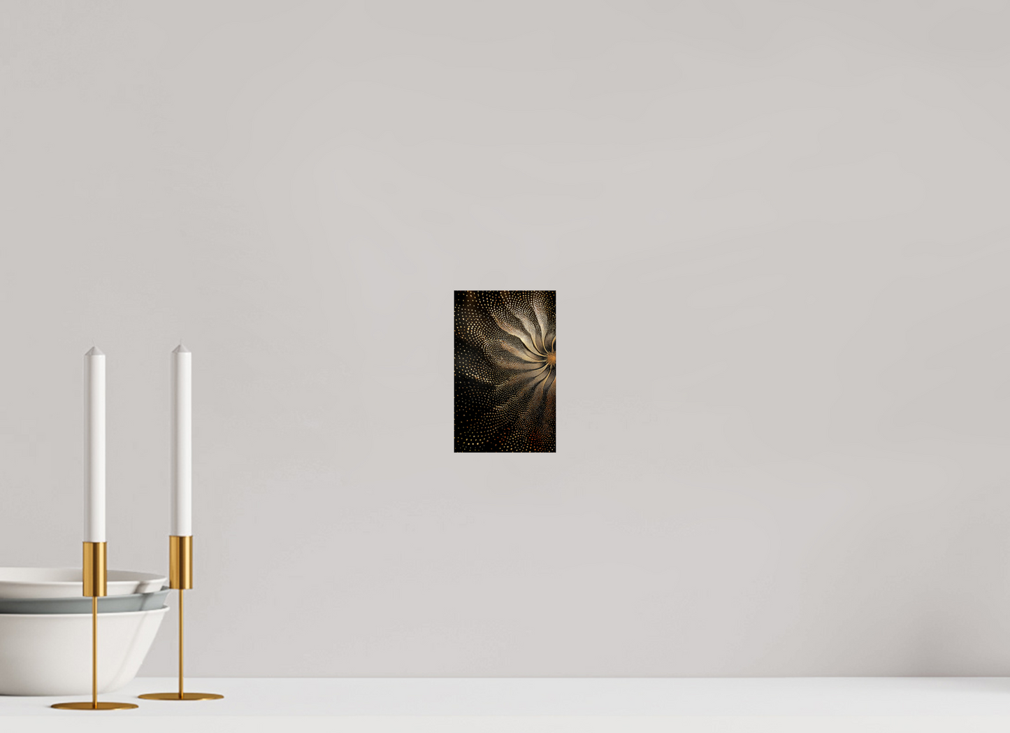 4 x 6.4″, Fine Art Print On Aluminum Dibond Sunflower