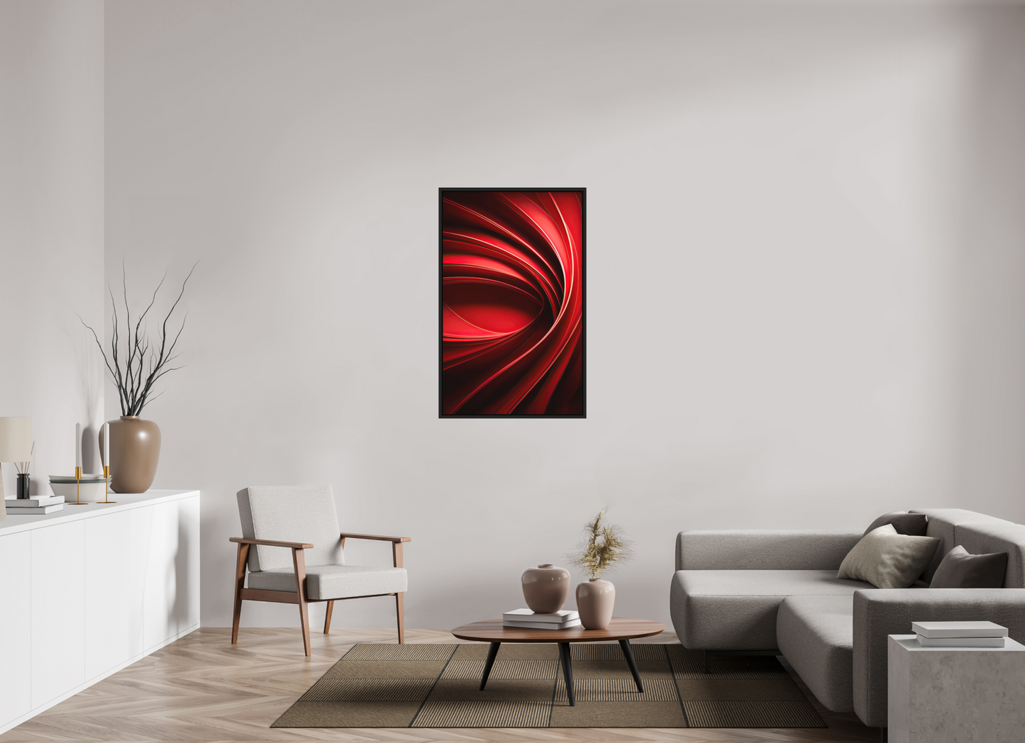 28 x 44.7″, Photo Print on Aluminum Backing with boarder Red Eye