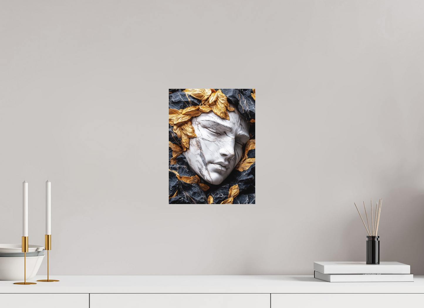9 x 12″, Photo Print on Aluminum Backing Marble Face