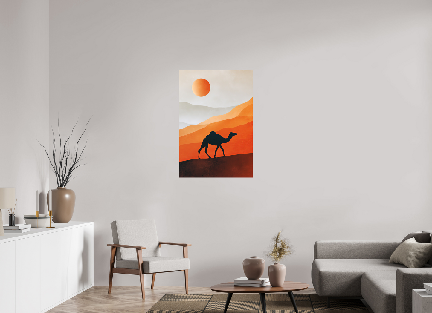 28 x 40.8″, Photo Print on Aluminum Backing Camel