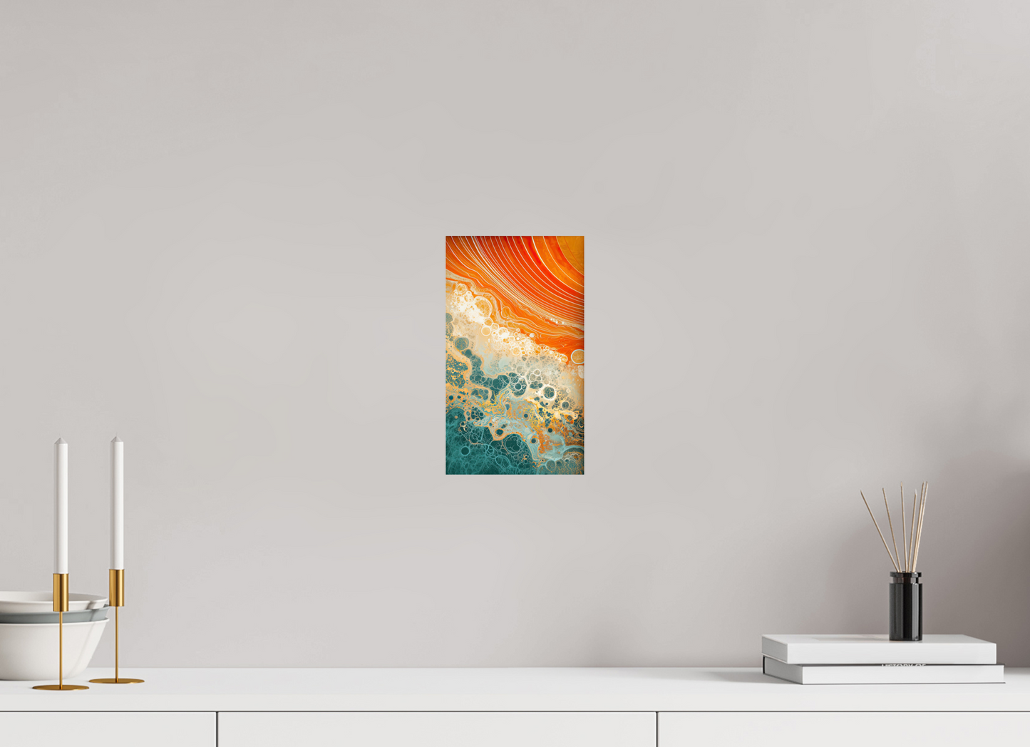 6 x 10.3″, Fine Art Print On Aluminum Dibond Abstract Desert Beach