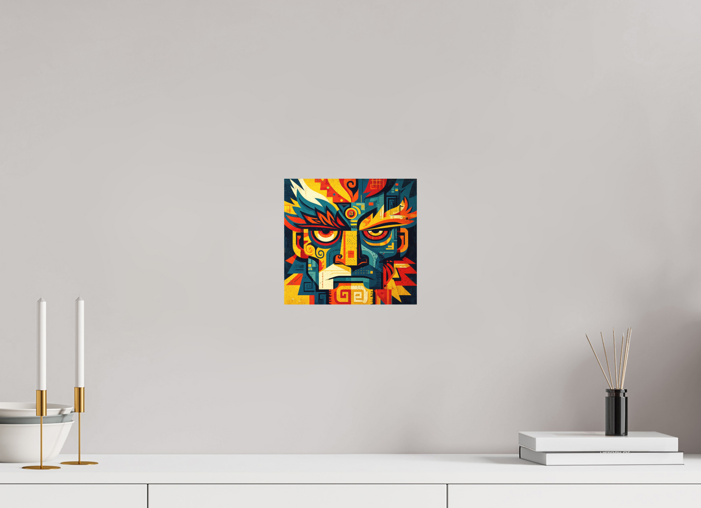 8.4 x 8″, Photo Print on Aluminum Backing Urban Tribal 3