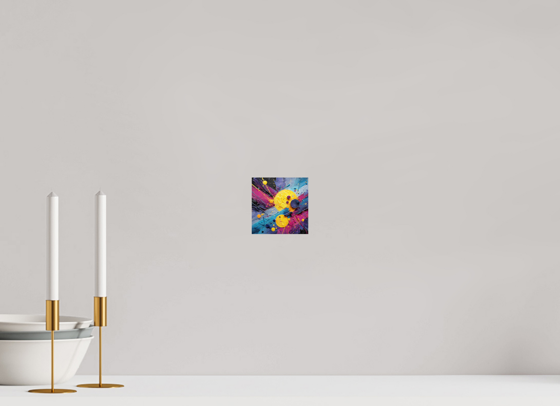 4 x 4″, Fine Art Print On Aluminum Dibond Color Blast