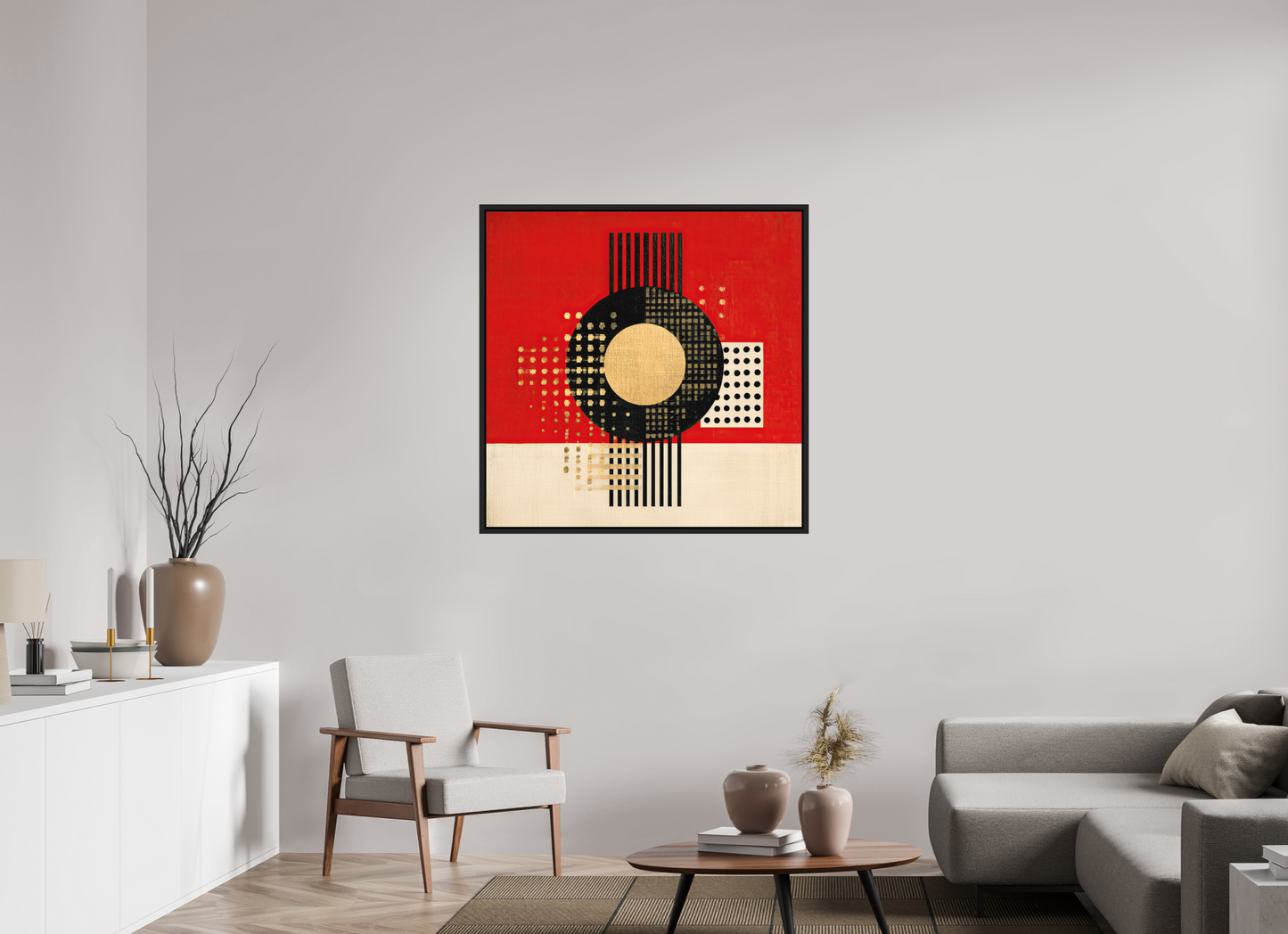 40 x 40″, Photo Print on Aluminum Backing with boarder Vinyl