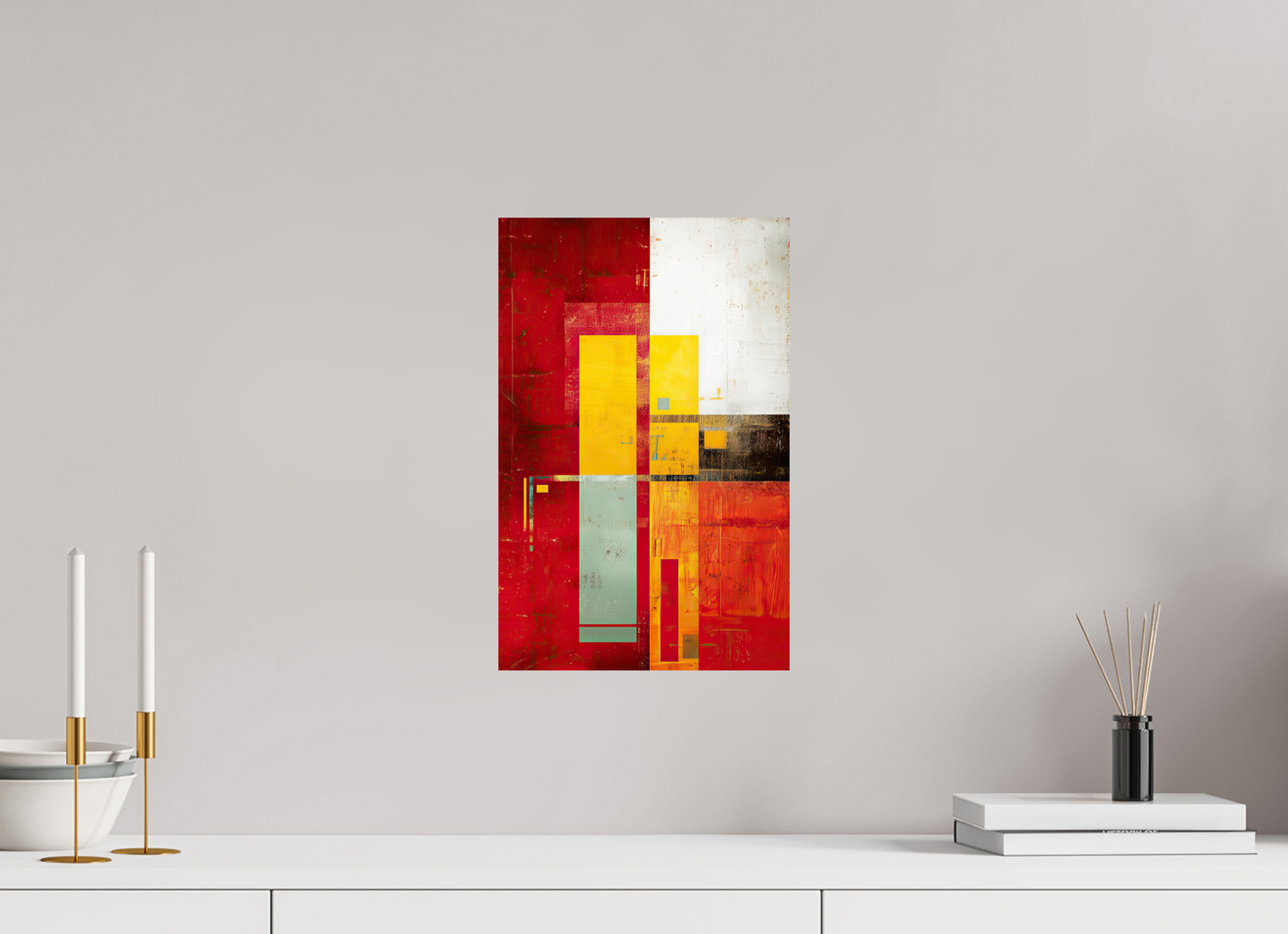 10 x 15.6″, Fine Art Print On Aluminum Dibond Modern Rectangle