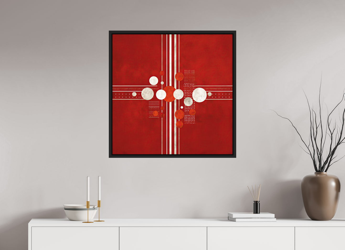 30 x 30″, Photo Print on Aluminum Backing with boarder White Line 2