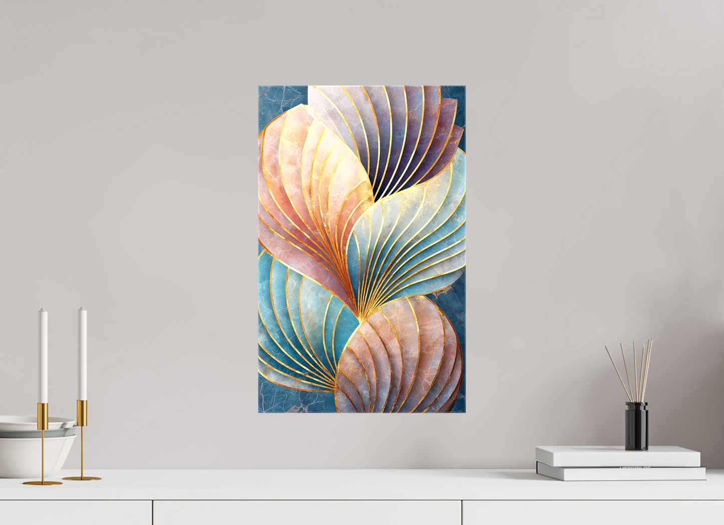 12 x 19.1″, Glossy Canvas Shells