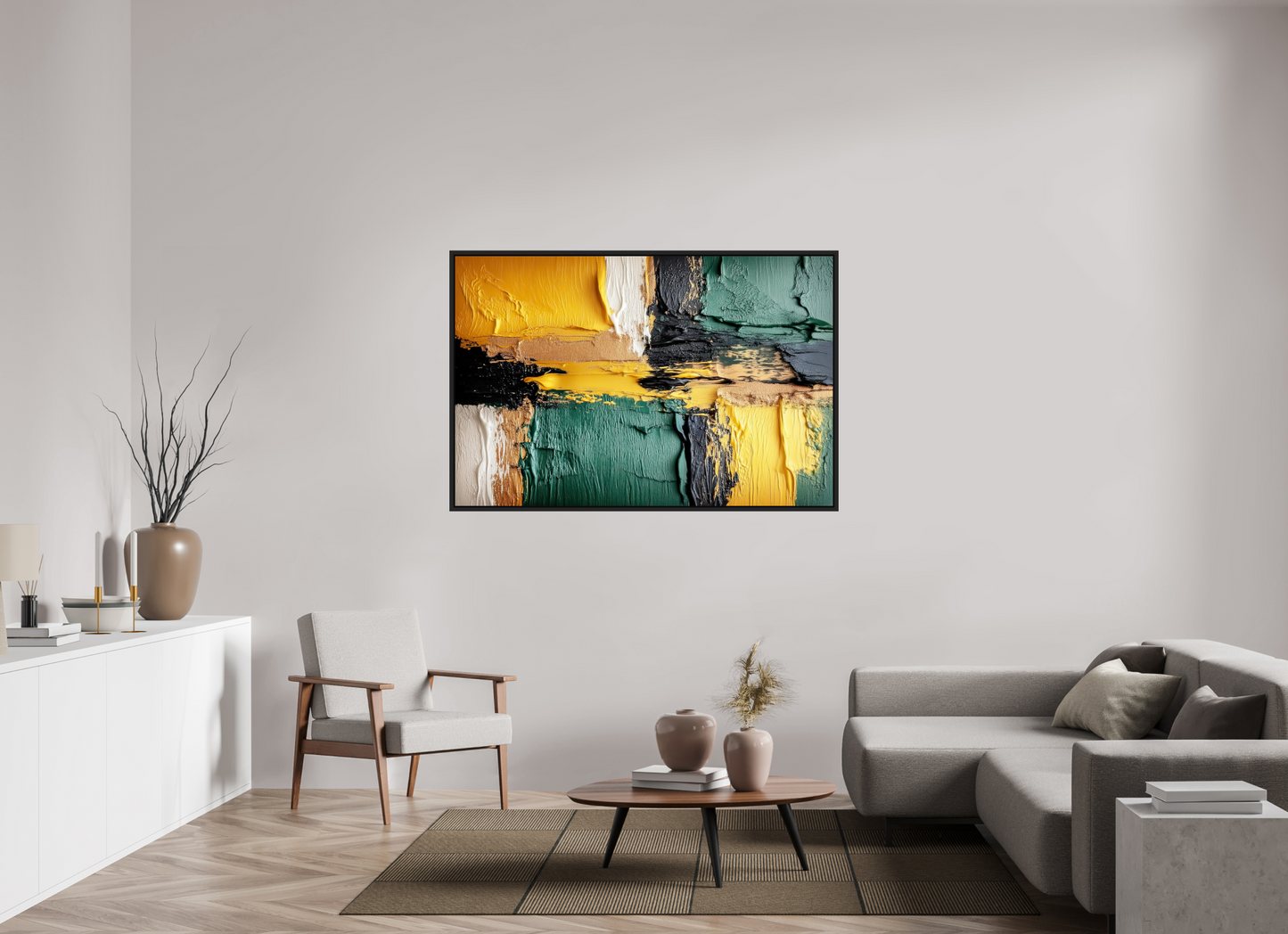 60.5 x 40″, Fine Art Print on Aluminum Dibond with Boarder Lux Camo
