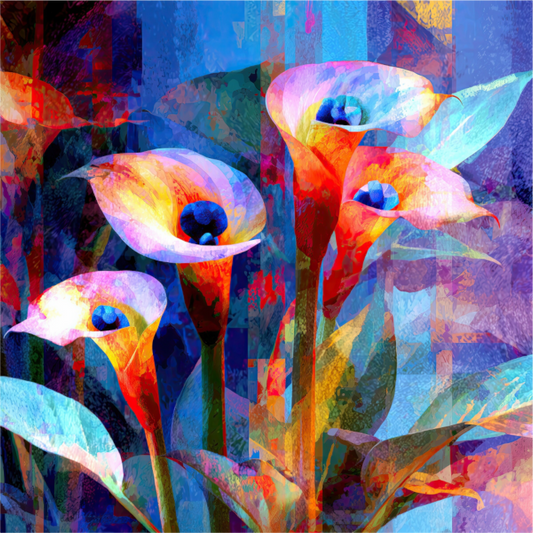 Main image Abstract Calla Lily Flowers