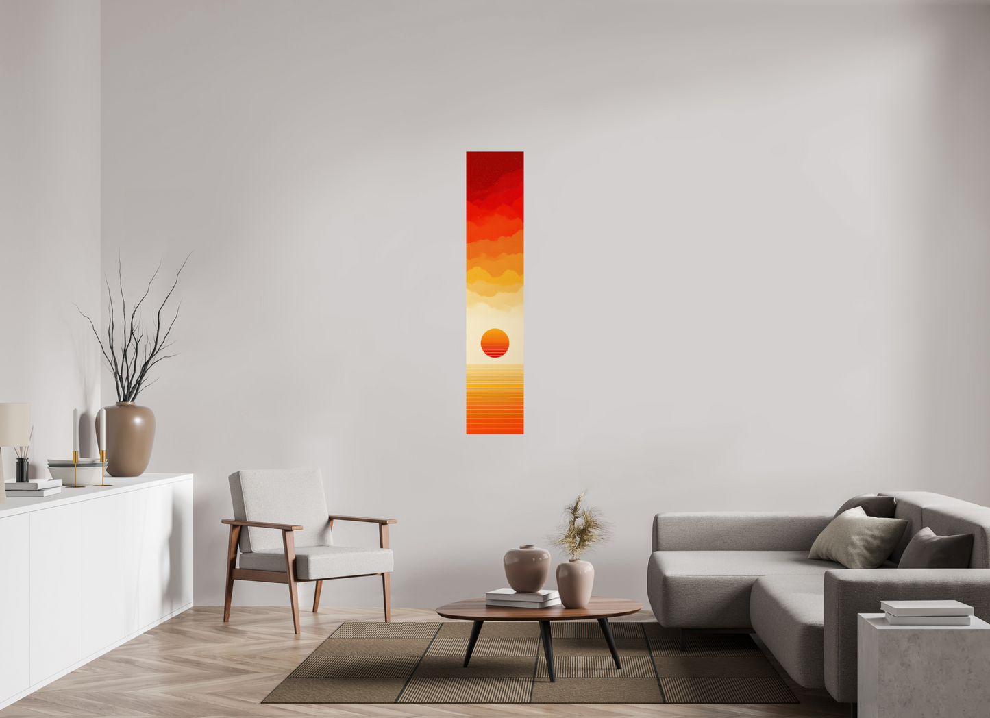 12 x 59.1″, Fine Art Print On Aluminum Dibond Desert Mirage