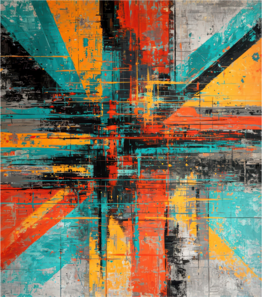 Main image Abstract Paint Lines