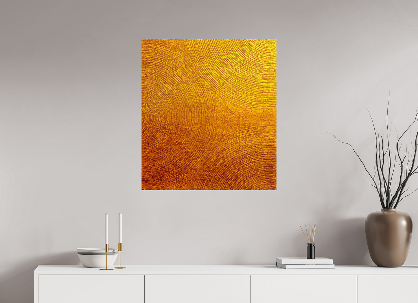28 x 31.4″, Fine Art Print On Aluminum Dibond Desert Circles