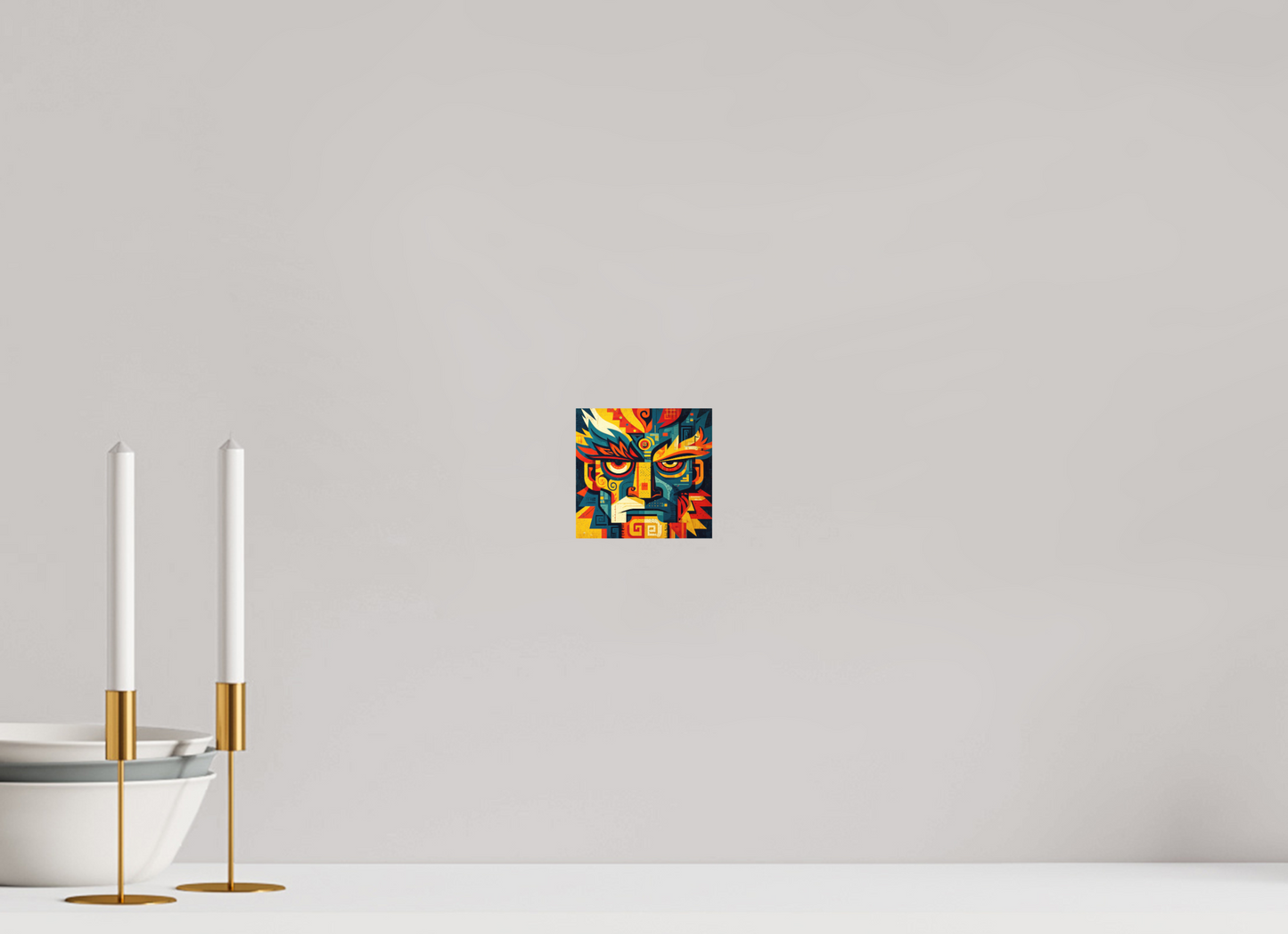 4.2 x 4″, Photo Print on Aluminum Backing Urban Tribal 3