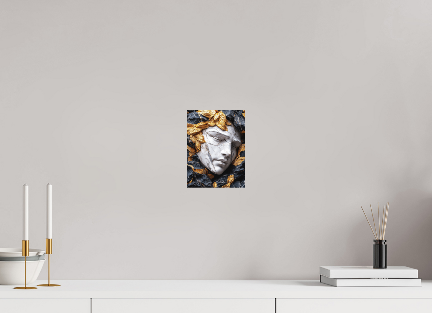 6 x 8″, Photo Print on Aluminum Backing Marble Face