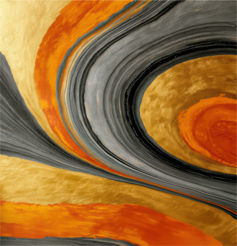 Main image Abstract Gold Geode 2