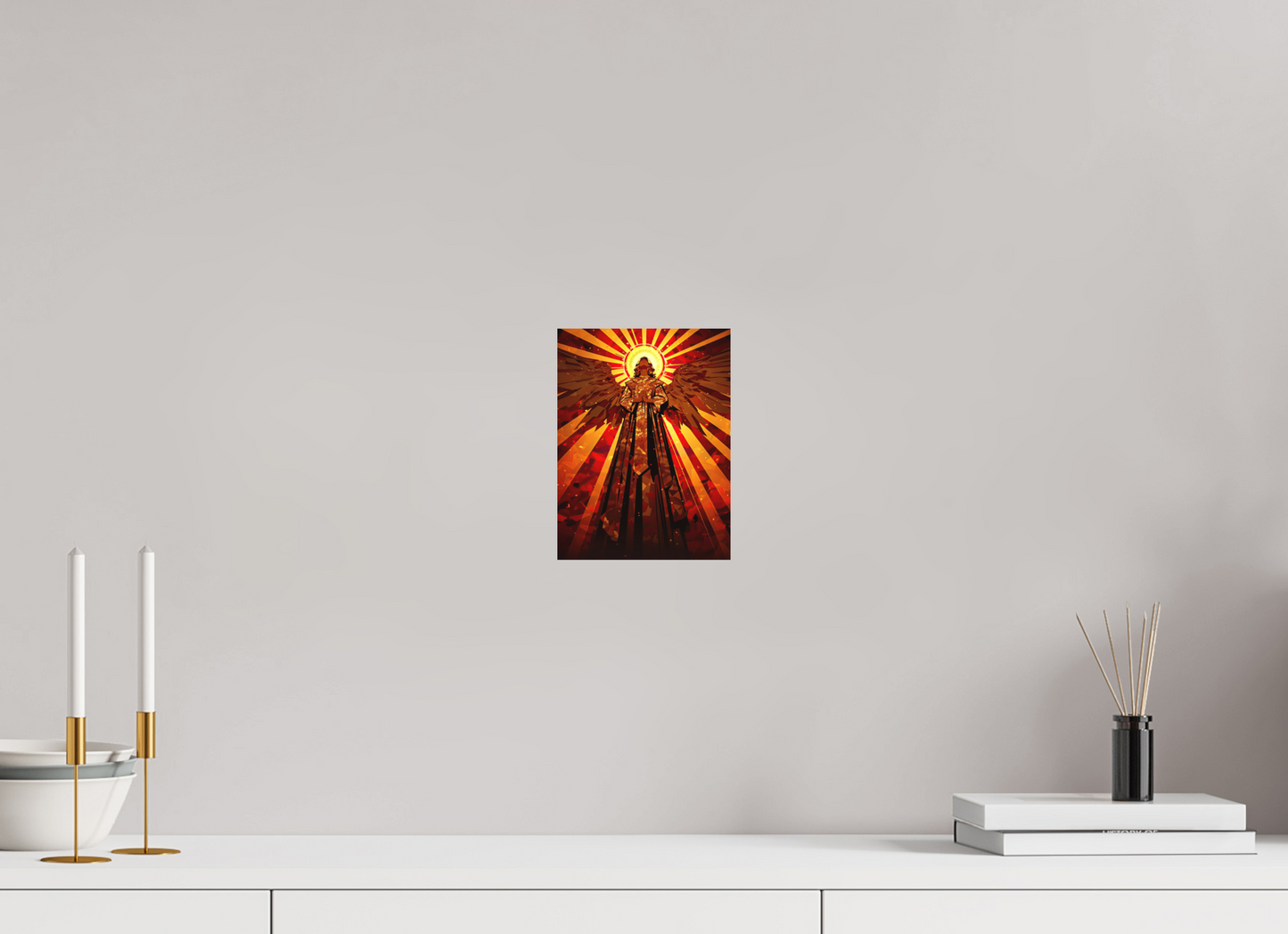 6 x 8″, Photo Print on Aluminum Backing Angel