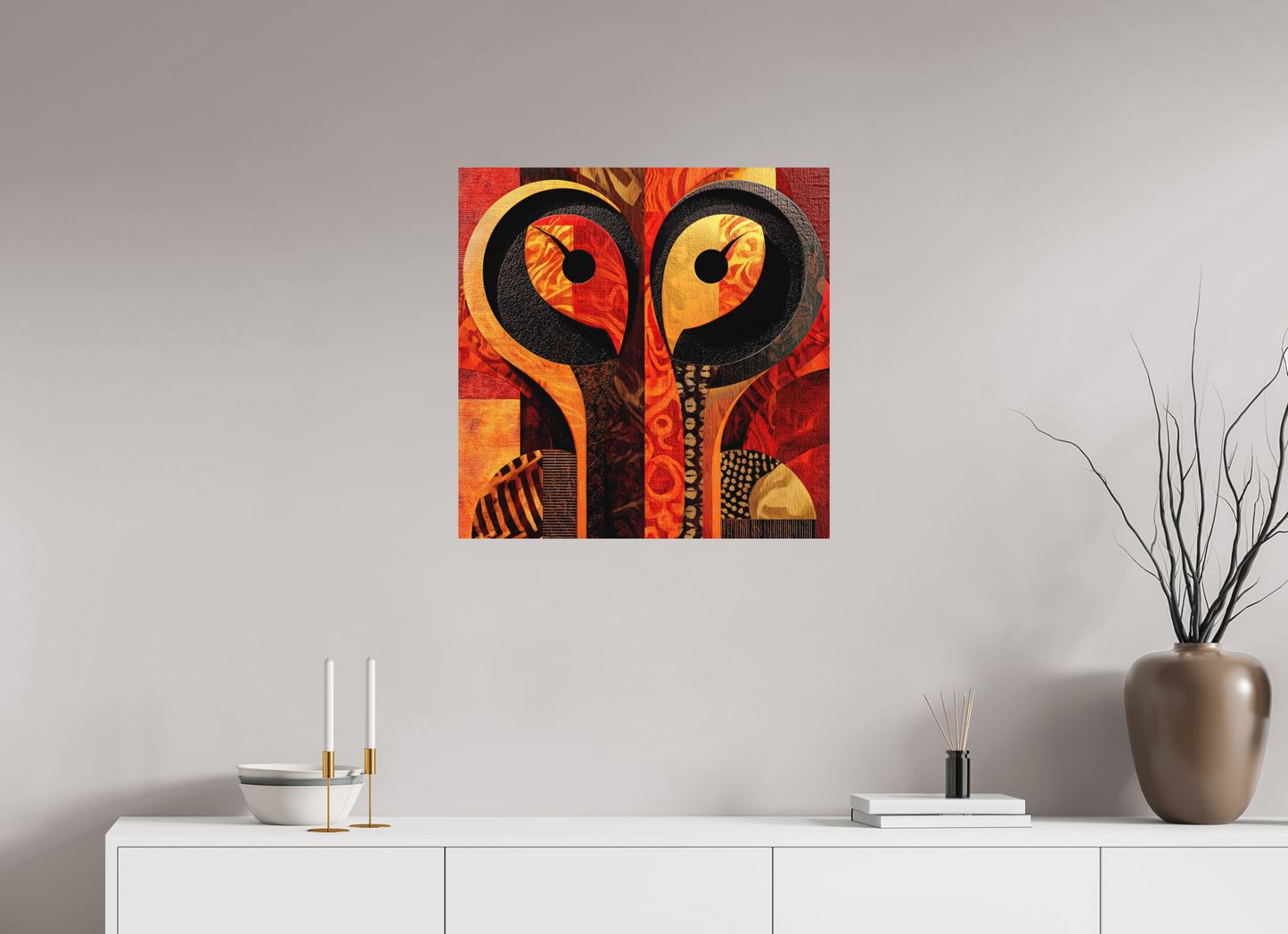 25 x 25″, Photo Print on Aluminum Backing Abstract Cutout 3